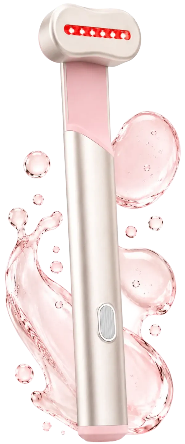 Lévéna Wand vu de face, lumière LED rouge active