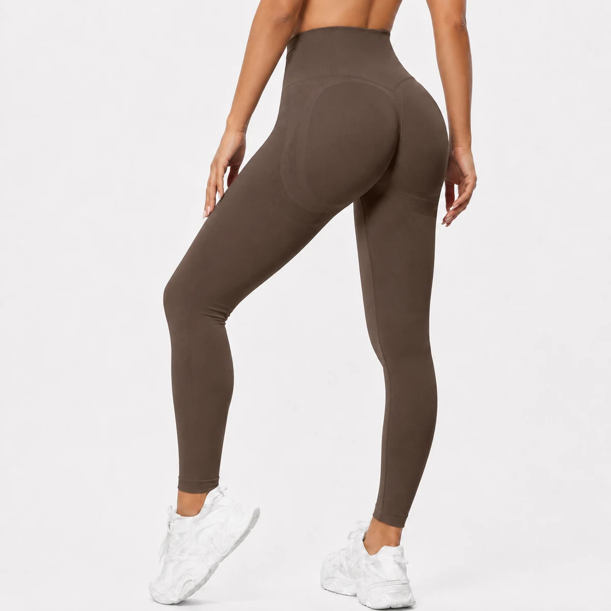 Maille 3D du legging vue de près : densité variable selon les zones