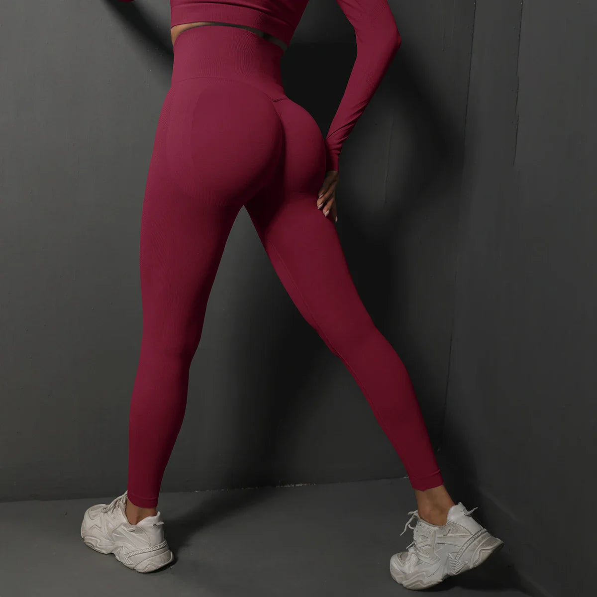 Legging maille dense porté
