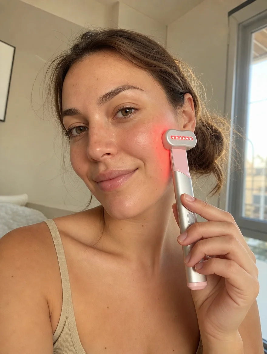 Photo cliente Manon · selfie matin · J-60